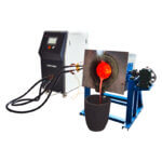 induction heating machine for melting